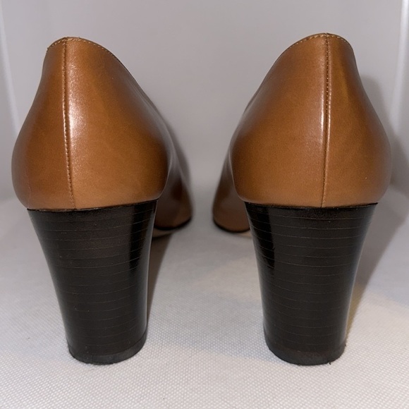 Pancaldi Tan Leather Pumps / Heels Size 8.5B - EUC - Picture 8 of 12